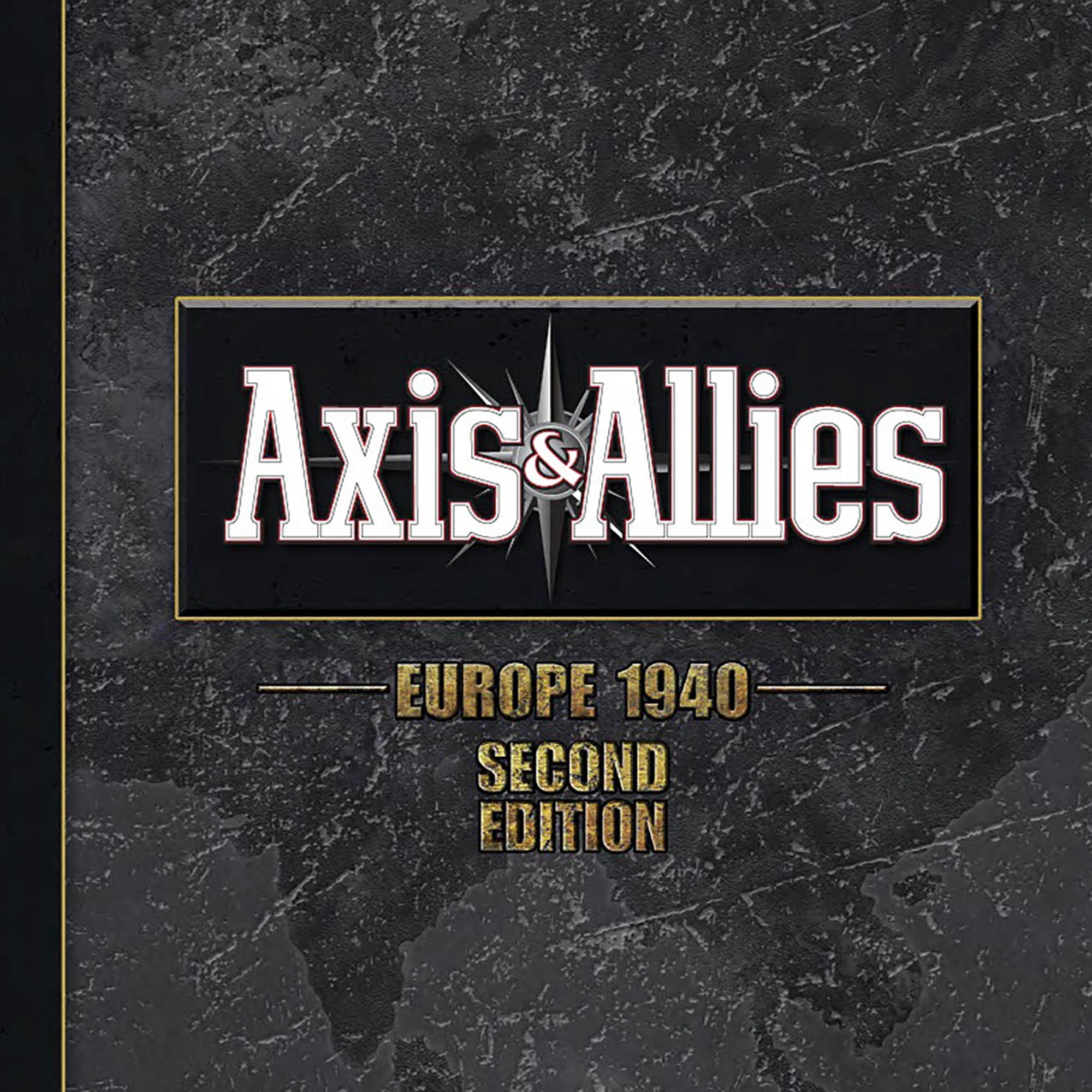 Axis & Allies: 1940 Europe Second Edition -WWII War Miniatures Strategy Board Game, Renegade, Age 12+, 2-5 Players, 6Hr