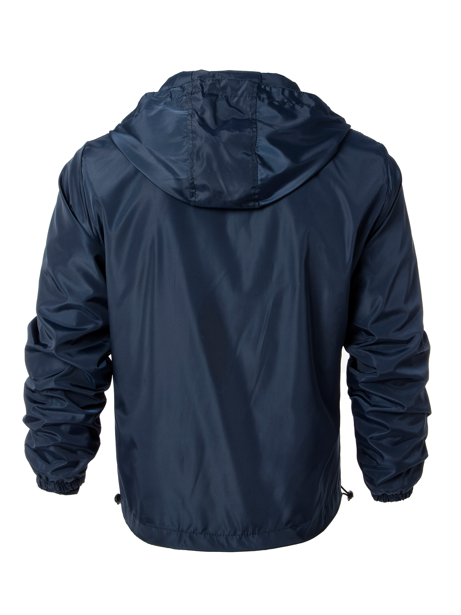 Big & Tall Men's Hooded Jacket Wind Resistant/Water Repellent Windbreaker Jacket Lightweight Active Windbreaker Winter Jacket, up to 7XL - image 4 of 8