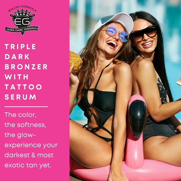 European Gold Dark Star 8000x Triple Dark Bronzing Body Tanning