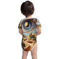 thumbnail image 3 of Gaeub Surreal Desert Eye Landscape Print Infant Climbing Onesie,Toddler Outfit,Newborn Baby Bodysuit,Baby Boy Girl Clothes -12 Months, 3 of 6