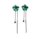 thumbnail image 2 of Fiudx Liquidación De Ofertas Flash Pendientes Largos Retro De Moda Coreana Pendientes De Borla De Flores Personalizados, 2 of 3