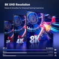 thumbnail image 3 of Cable DisplayPort UGREEN VESA 8K de 1,4 m para monitor, ordenador o HDTV, 3 of 7