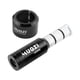 thumbnail image 5 of Adaptador de extensión de eje de horquilla de bicicleta, extensión de cuello de 28,6 mm, manillar de bicicleta Negro, 5 of 9