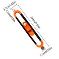 thumbnail image 2 of Binwennn Meter Stick Folding Field Fence Post The Uniquely Designed Irregular Arc Measuring Ruler Helps You Become A Measurement Easily Cope With Various Arc And Start Your Journey!, 2 of 7