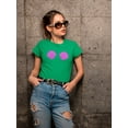 thumbnail image 2 of Purple Mermaid Shells As A Bra Graphic Women Kelly Green T-Shirt, Female x-Large, 2 of 4