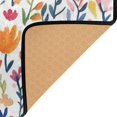 thumbnail image 3 of Yayeee Area Rugs for Living Room 5.2'x4' Non Slip Washable Bedroom Floor Carpet, Yellow Wildflower Pattern, 3 of 5