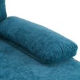 thumbnail image 5 of U Shape Sectional Sofa,Modern Large Chenille Fabric Modular Couch,Extra Wide Sofa with Chaise Lounge and Golden Legs for Living Room (113.39”L-Blue-Green), 5 of 7
