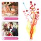 thumbnail image 3 of Houderco 6Ud Streamers De Mano Coloridos Para Ambiente Alegre En Fiestas Y Bodas, 3 of 6