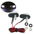 thumbnail image 3 of Sidaley 2 uds., luz LED para coche, parabrisas, Jet, luz LED, accesorios decorativos, boquilla de pulverización para parabrisas, limpiaparabrisas Bombillas para automóviles blanco Sidaley CZ8715-03B, 3 of 6