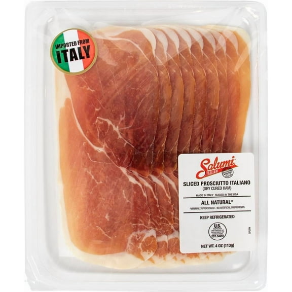 Salumi Italiani Prosciutto Italiano Sliced, 4OZ, 10 Pack