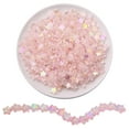 thumbnail image 1 of DIY Enthusiast's Treasure, Pink Acrylic Star Beads, 300PCS for Crafting, Unlock Your Jewelry Making Potential, 1 of 7