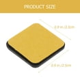 WSTEER 16pcs Furniture Leg Bottom Feet Square Pads Nonskid Floor