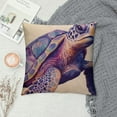 thumbnail image 2 of COMIO  Watercolor Animal Print Square Decorative Throw Pillow Case Cushion Cover, 2 of 5