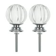 thumbnail image 1 of FONDOTIN 1Set Silver Lamp Finial Decoration for Table Lamp Modern Light Accessories, 1 of 7