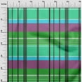 thumbnail image 4 of oneOone Cotton Flex Green Fabric Madras Check Sewing Craft Projects Fabric Prints By Yard 40 Inch Wide, 4 of 4