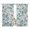 Teal and Floral, variant on Teal Paisley Floral Semi Sheer Window Curtains 72 Inches Long, Boho Ethnic Tribe Traditional Rod Pocket Voile Silky Chiffon Curtain Light Filtering Drapes for Living Room, Kitchen, 52"x72", 2 Panels