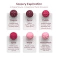 thumbnail image 3 of 12 Pack Magnetic Silicone Stress Relief Fidget Balls, Silent Desk Sensory Toys for Adults & Teens Office Classroom Use, Pink, 3 of 10