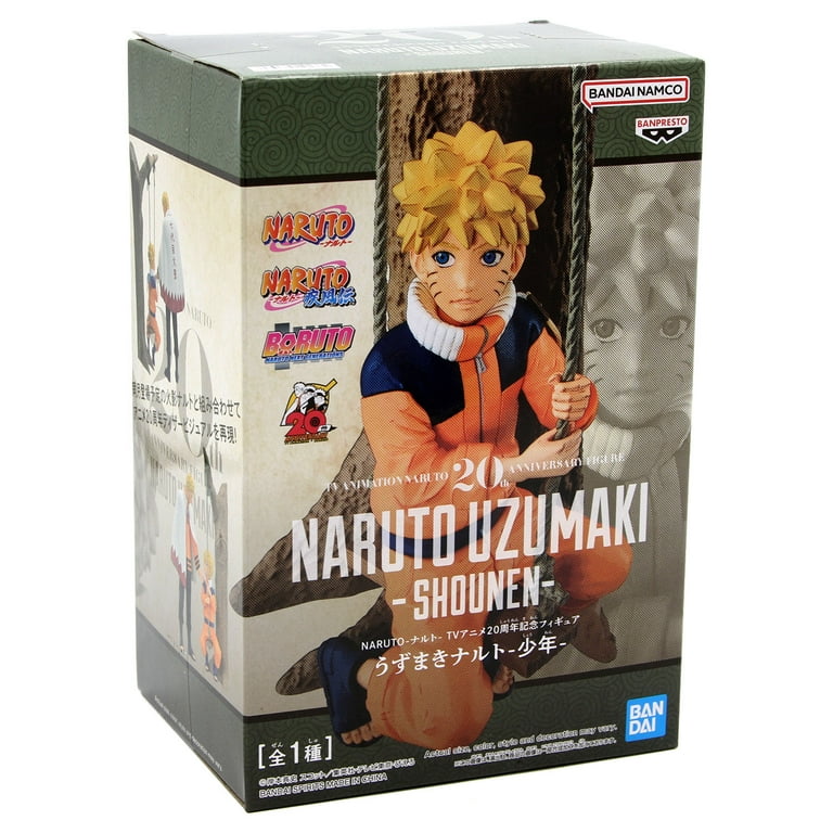 Official NARUTO UZUMAKI HOKAGE Naruto 20th Anniversary Figure