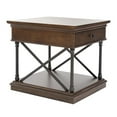 thumbnail image 3 of Tribeca Drawer End Table in Brown, 3 of 8