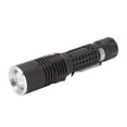 thumbnail image 4 of Linterna LED de 800 lm, 3 modos de iluminación, zoom giratorio, linterna recargable por USB con clip de metal para camping, 4 of 14