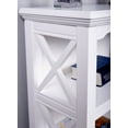 thumbnail image 2 of Butler Newport Glossy White Low Bookcase, 2 of 6