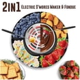 thumbnail image 4 of relayinert 2-In-1 Candy & Fondue Flame-Free Grill Tray & Melter: Large Easy To Clean, Suitable For Butter,, 4 of 6