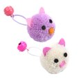 thumbnail image 1 of 2 Pcs Jouet pour Chat Souris Résistant aux Morsures Interactif Mignon Jouet Clochette pour Chat Jouet pour Morsure de Chat, 1 of 10