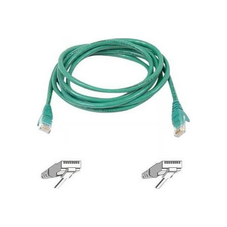 Belkin A3L980-25-GRN-S 25 ft. Cat 6 Green Network Cable