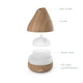 thumbnail image 5 of Pure Enrichment PureSpa Natural Aromatherapy Oil Diffuser (Natural) - Ultrasonic Air Deodorizer with 200ml Water Tank, Wood-Grain Accents, Soft Color-Changing Lights, and Auto Safety Shut-Off, 5 of 8