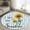 blue, variant on Yellow Sunflower Large Area Rug 8x10 FT, Non Slip Living Room Throw Carpet, Summer Flower Bee Sunshine Black Washable Soft Indoor Outdoor Carpet Non-Shedding Rug for Bedroom Dining Room
