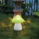 thumbnail image 1 of Lámpara Solar de Agárico para Jardín, Luz Solar para Exteriores, Impermeable, para Jardín, Patio, Terraza, Patio Trasero, Camino, Paisaje, Valla, Decoración de Pared, 1 of 6