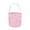 Pink, variant on erfcxs Rabbit Nursery Storage Or Blue Checkered Easter Rabbit Bucket