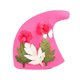 thumbnail image 1 of Disfraz de moda sombrero de , invierno moderno, decoración de pascua, accesorios de disfraces de cosplay para de navidad Halloween rojo mayimx sombrero de bruja cosplay, 1 of 8