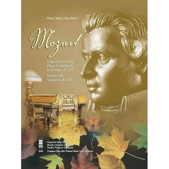 Mozart - Concerto No. 5 in D Major, KV175 Rondo with Variations, KV382: Music Minus One Piano Deluxe 2-CD Set