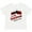AA-White, variant on Inktastic My Grandma Loves Me with Cute Ladybugs Boys or Girls Baby T-Shirt