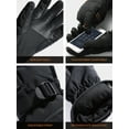 thumbnail image 5 of ORORO Heated Mittens Rechargeable for Men and Women with Battery Pack(Black/Orange,S), 5 of 8