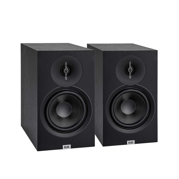 ELAC Debut 3.0 DB63-BK Haut-Parleurs d'Étagère (Paire)