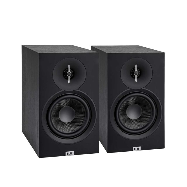 ELAC Debut 3.0 DB63-BK Haut-Parleurs d'Étagère (Paire)