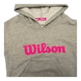 thumbnail image 3 of Sudadera Wilson para Niña con Capucha y Bolsillo Enfrente Gris Talla 14, 3 of 4