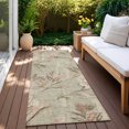 thumbnail image 3 of Addison Rugs Chantille Indoor/Outdoor Transitional Floral Sage Machine Washable Runner Rug, 2'3" x 7'6", 3 of 8