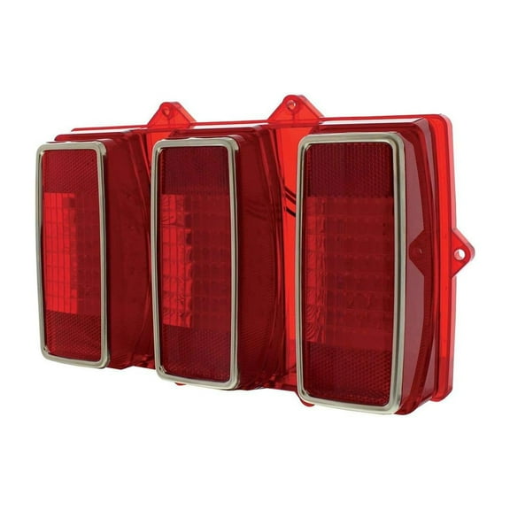 United Pacific 110107 Super Bright 108 LED Sequential Tail Light for 1969 Mustang, Injection Molded Lens, Sealed Electronics, Easy Connection w/1157 Plug – ONE Tail Light