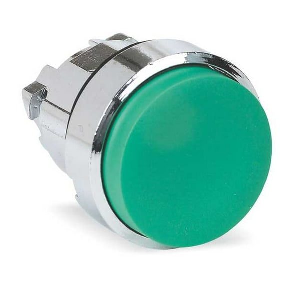 Schneider Electric ExtendedPushButton, Green, No Lamp, 22mm ZB4BW133