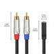 thumbnail image 2 of 3.5mm to 2RCA Sound Cable Female to Male Y 2RCA Splitter, 2 of 5