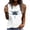 A172 White, variant on Independence Day Tank Tops Womens Cotton Sleeveless Top Dragonfly Graphic Summer Camisole Lightweight Breathable Slim Fit Layering Shirts XXL