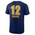 thumbnail image 3 of Men's Rhys Hoskins Navy Milwaukee Brewers Name & Number Fastball T-Shirt, 3 of 3