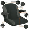 Classic Accessories Neoprene Paneled Tractor Seat Cover, Fits Seats 14