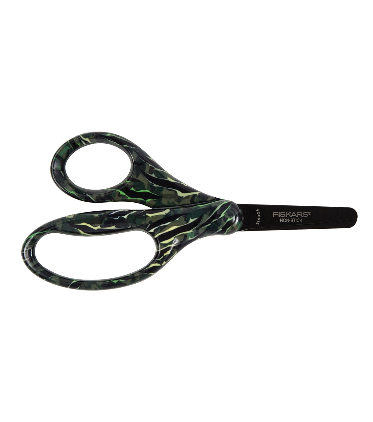 FISKARS Scissors Green with Safety-edge Blade