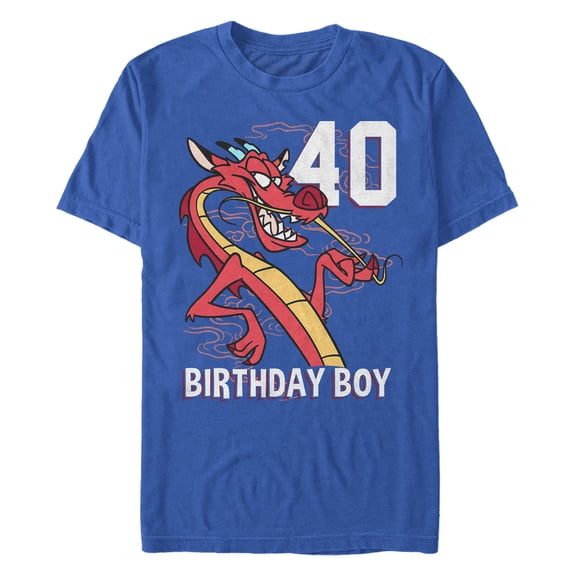 Men's Mulan Mushu 40th Birthday Boy Graphic T-Shirt