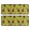 Highland Cow and Sunflower Print, variant on Highland Cow and Hat Print Anti Fatigue Kitchen Rugs Set Of 2, Non Slip Washable Decorative Floor Mats for Sink Laundry and Home Use, 17"x47"