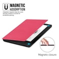thumbnail image 4 of Ayotu Fabric Case for All-New Kindle 10th Gen 2019 Release Only - Thinnest&Lightest Smart Cover with Auto Wake/Sleep - Support Back Cover adsorption -(Not Fit Kindle Paperwhite 10th Gen 2018), Pink, 4 of 7